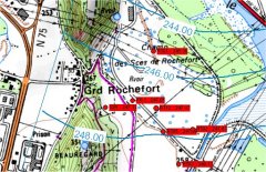 Carte piézométrique Rochefort